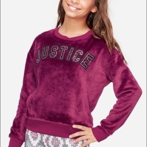 JUSTICE TEDDY BEAR SWEATER